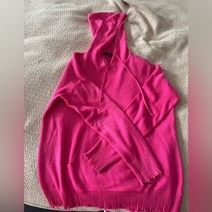 Vibrant Fuchsia Hoodie Sweater